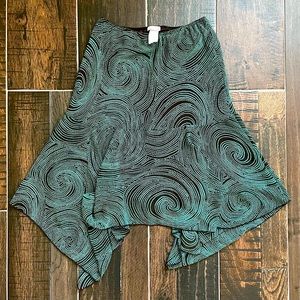 Whimsigoth/Fairycore Asymmetrical Handkerchief Skirt | Size Small